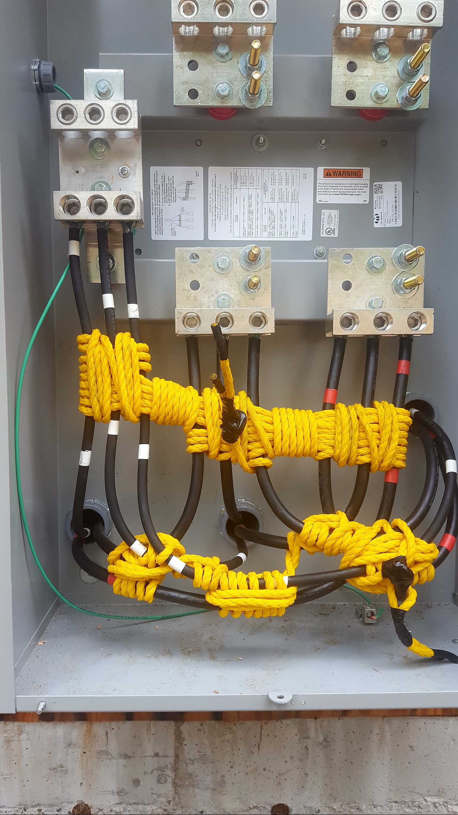 Residential new construction electrical wiring by Elite Electric