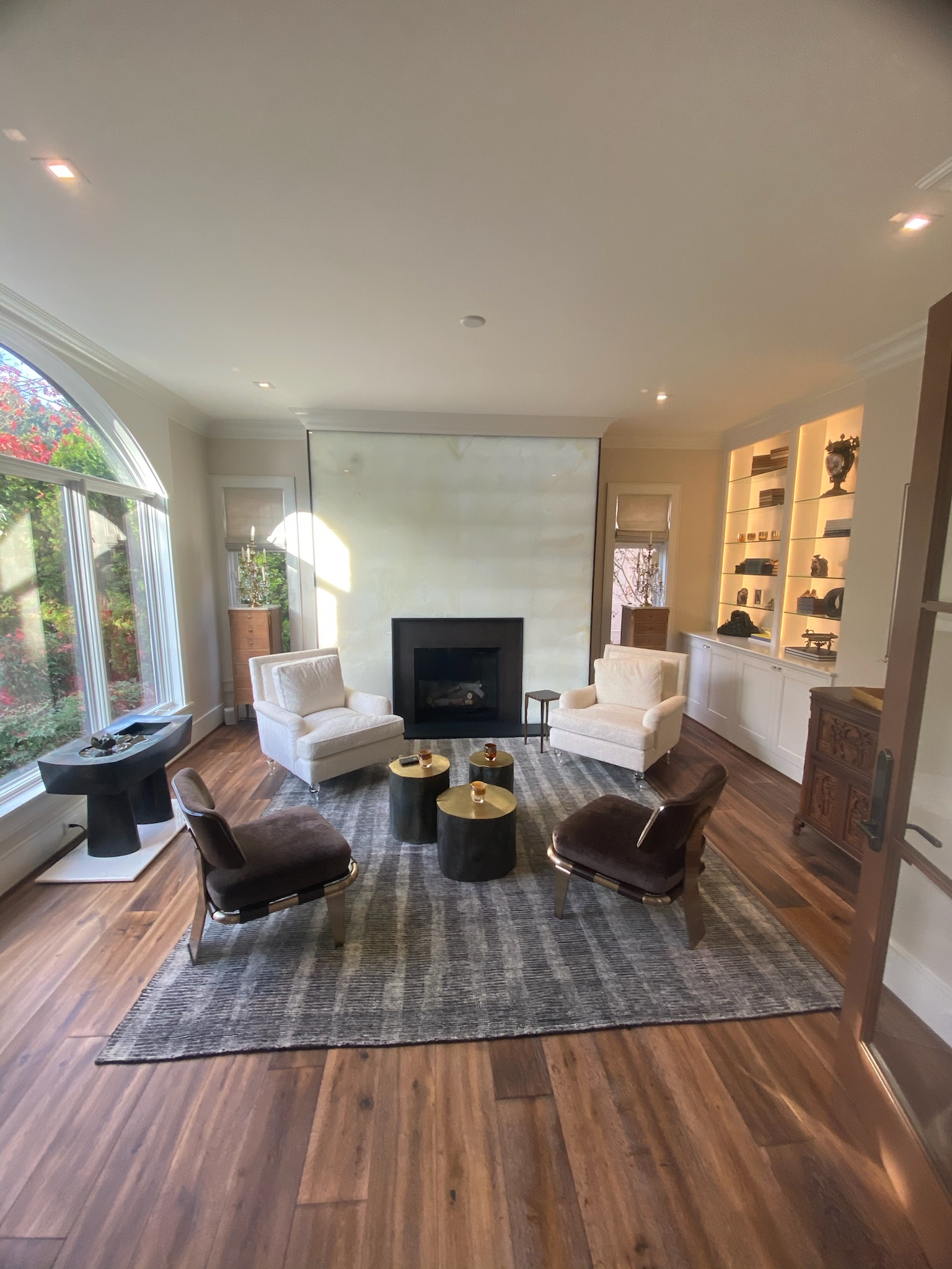 Custom home kitchen lighting installation by Elite Electric