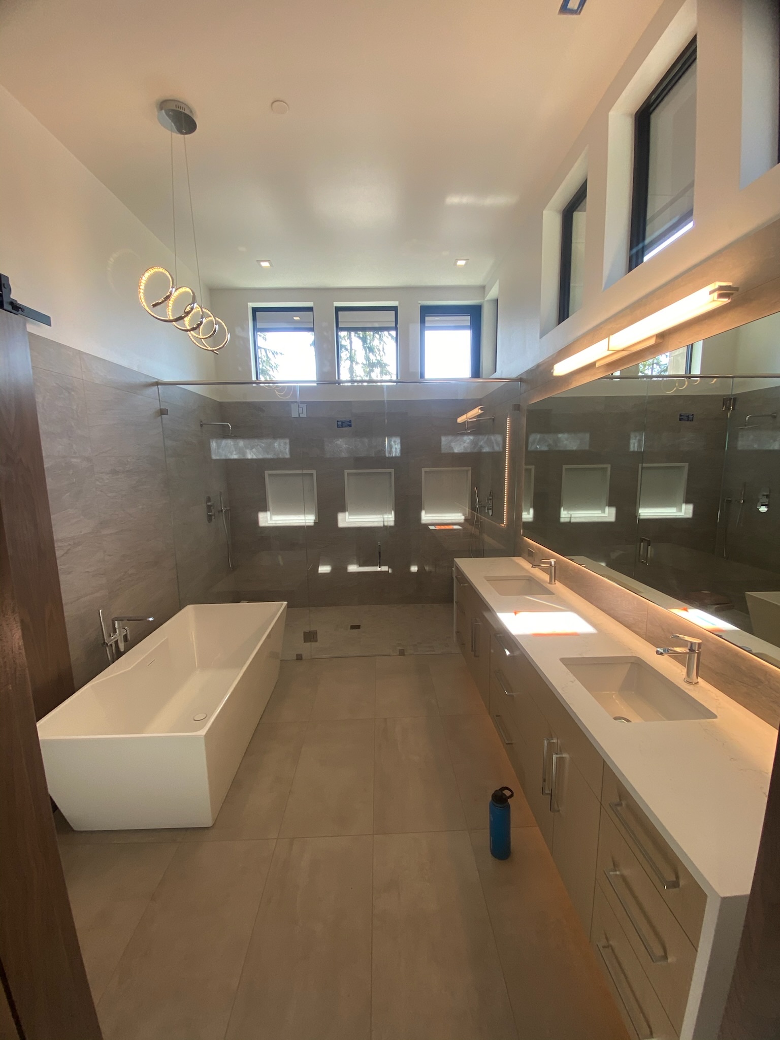 Residential specialty lighting installation by Elite Electric