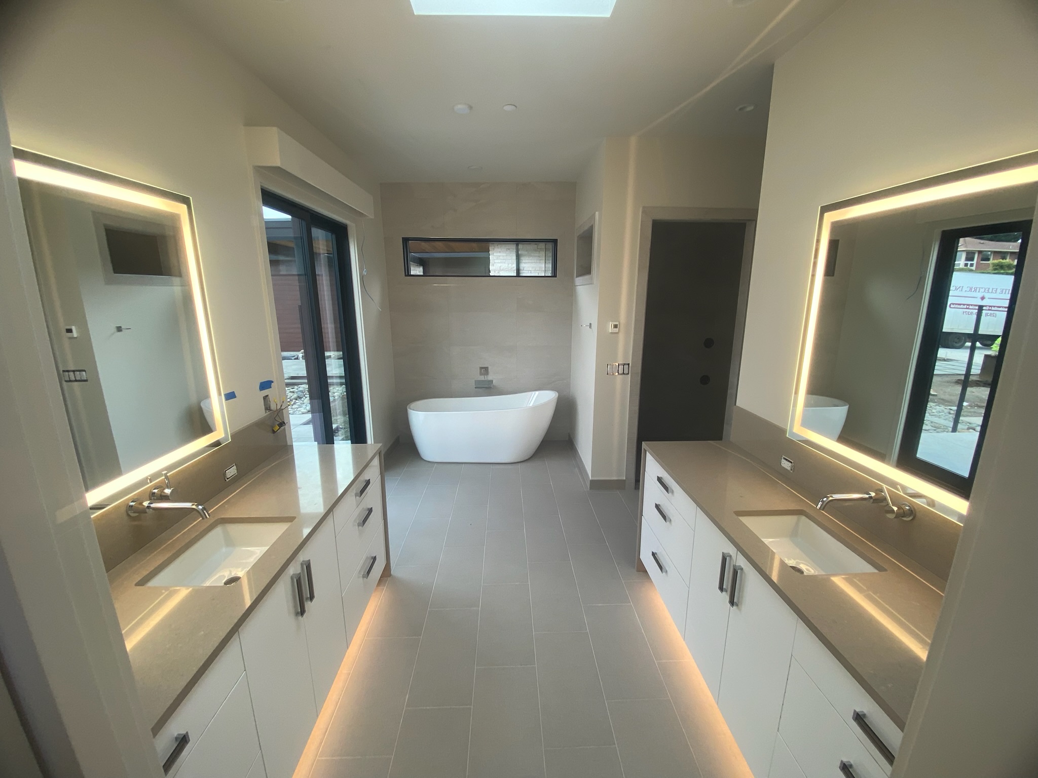 Residential electrical rough-in wiring by Elite Electric