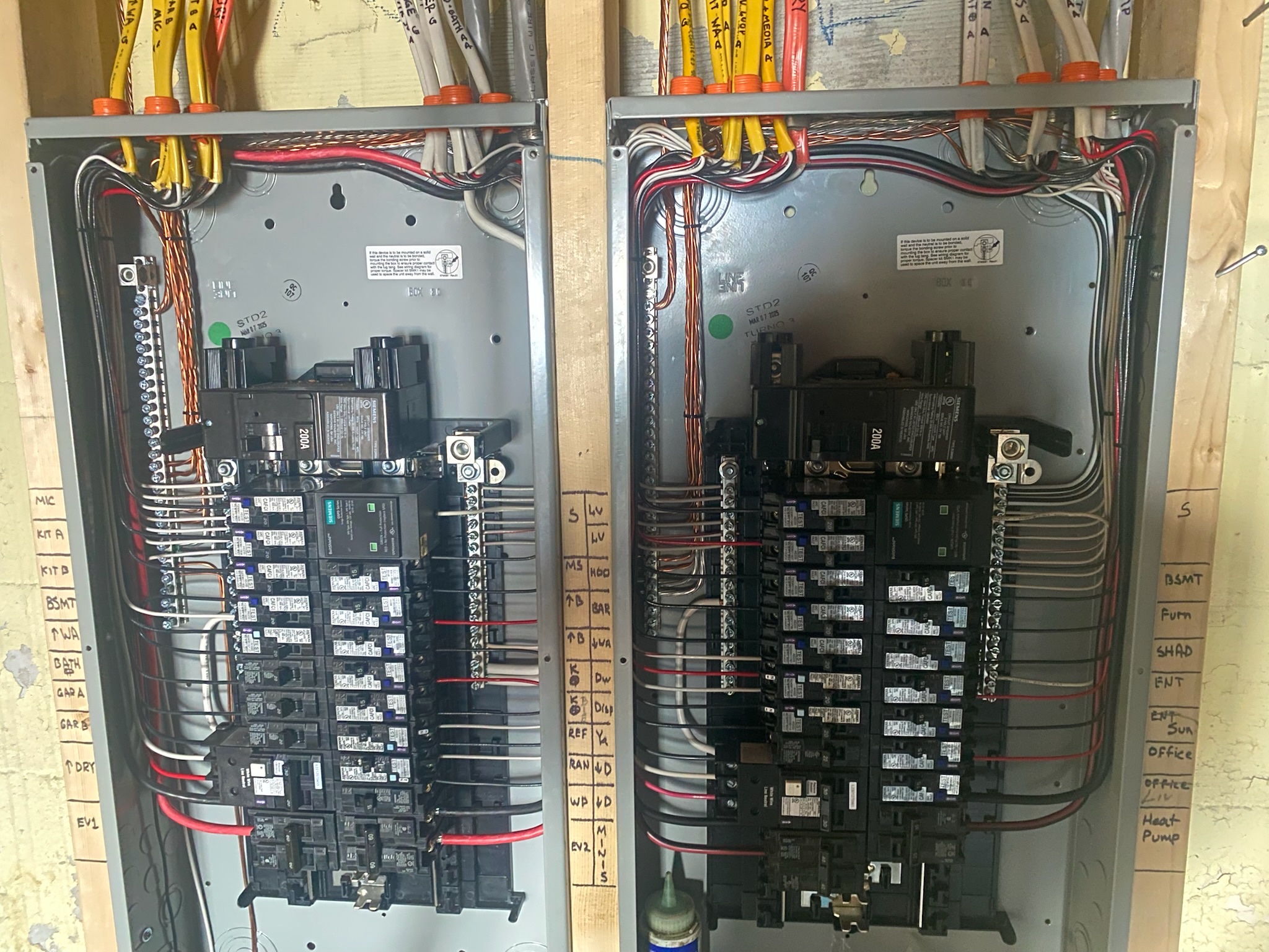 Residential electrical installation by Elite Electric